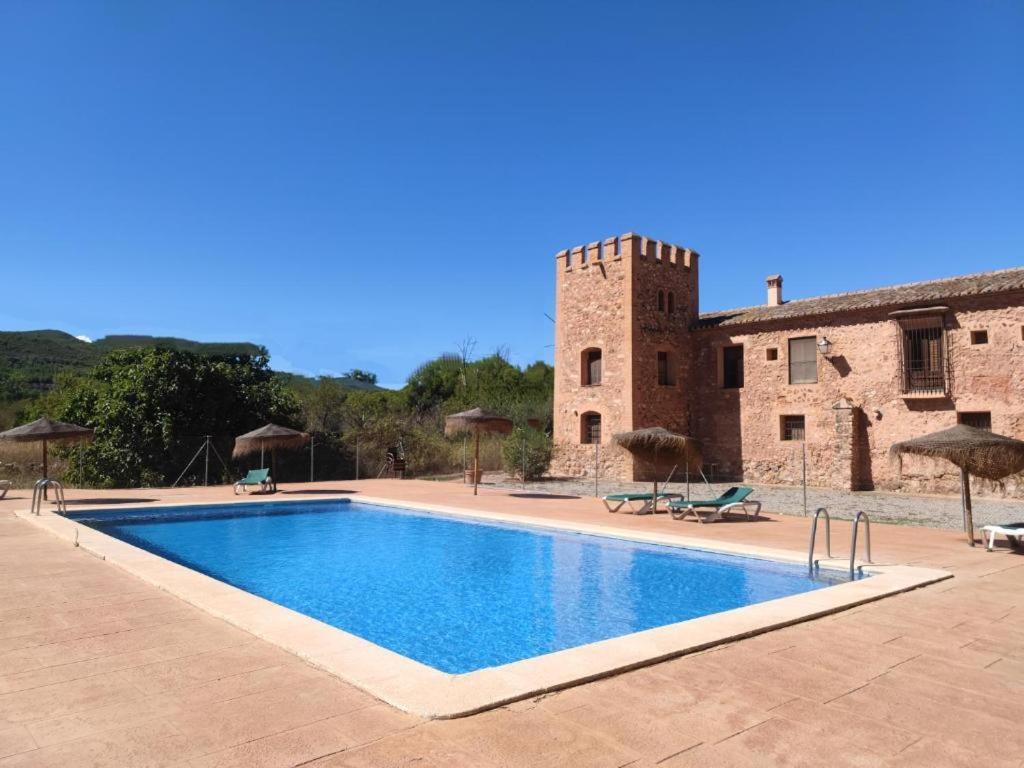 Masia De San Juan Casas Numero 3 Y 5, Con Piscina, Aire Acondicionado Y Vistas A La Montana Segorbe Bagian luar foto